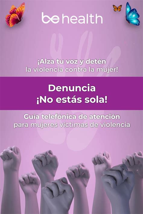 Alza Tu Voz Y Detén La Violencia Contra La Mujer By Behealth Issuu