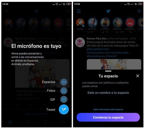 Twitter Spaces Ya Est Disponible En Espa A Applicantes Informaci N