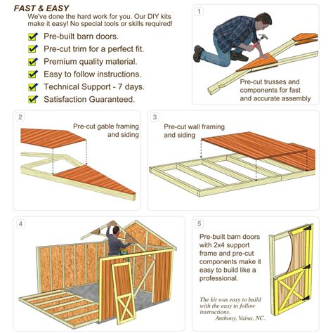 Cambridge Shed Kit | Wood DIY Shed Kit by Best Barns