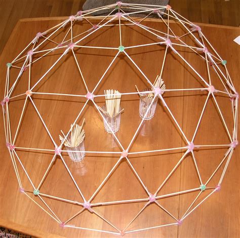 How To Make A Geodesic Dome Out Of Toothpicks At Timothy Dyck Blog