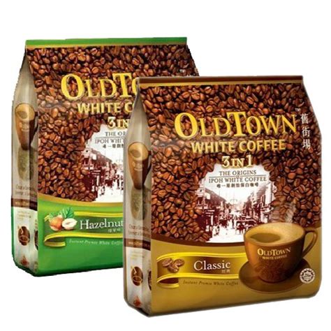 OLD TOWN White Coffee 3 IN 1 Hazelnut 38G X 15 S Extra Rich 35G X 15 S