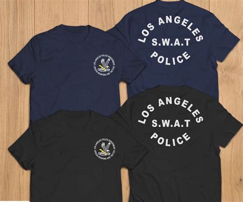 New Swat Los Angeles Police Department Lapd Tv Series Rescue T Shirt Swat Police Ebay Lapd