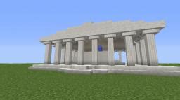 Greek Temple And Pillars Minecraft Map