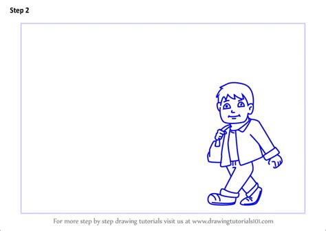 How To Draw Traveller Outside Airport Scenes Step By Step