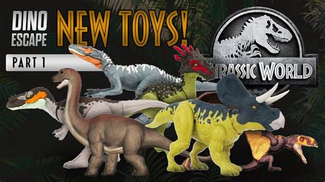 2021 Dino Escape Jurassic World Toys Part 1 Zuniceratops Brachiosaur And More Collectjurassic