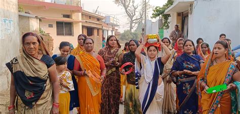 Devotees Of Gadbera Toured The Village Carrying The Intact Kalash