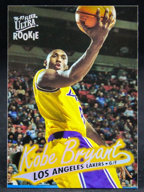 Fleer Ultra Kobe Bryant Rookie Card Rc Rip Mamba Super