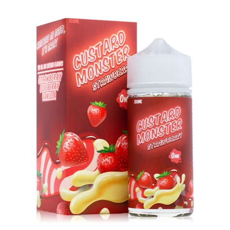 Custard Monster 0mg Strawberry Serena Wholesale