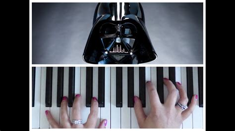 Imperial March Theme Star Wars Easy Piano Tutorial Darth Vader