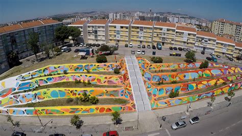 Vis O H Um Novo Mural Gigante Em Lisboa E N S Acompanh Mos Todo O