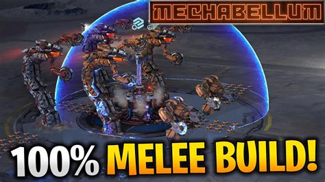 Melee Army Rhino Tanks And Max Tech Sandworms Mechabellum