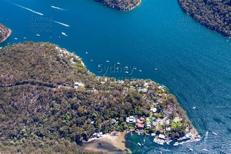 Aerial Stock Image Cottage Point