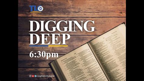 RCCG TLC DIGGING DEEP SERVICE TUESDAY 25TH JULY 2023 YouTube