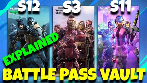 Explained Battle Pass Vault In Detail Best Bp In Vault In Cod