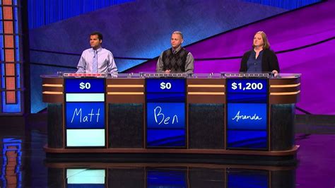 Today S Final Jeopardy Question Answer Contestants June 27 2022