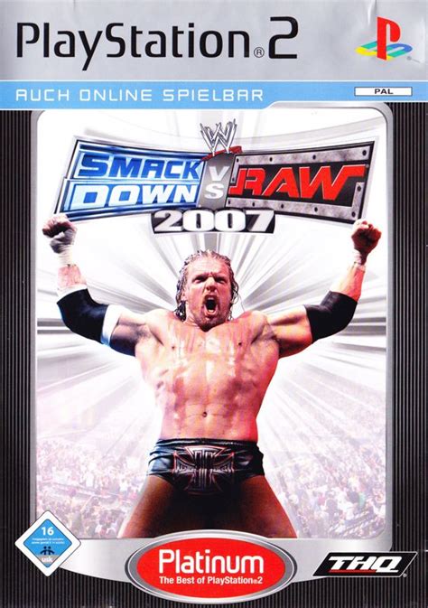 Wwe Smackdown Vs Raw 2007 Cover Or Packaging Material Mobygames