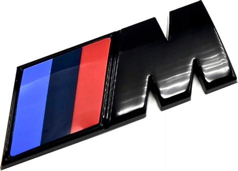 Pokrowiec Samochodowy Bmw M Pakiet Sport Emblemat Znaczek Czarny Cm