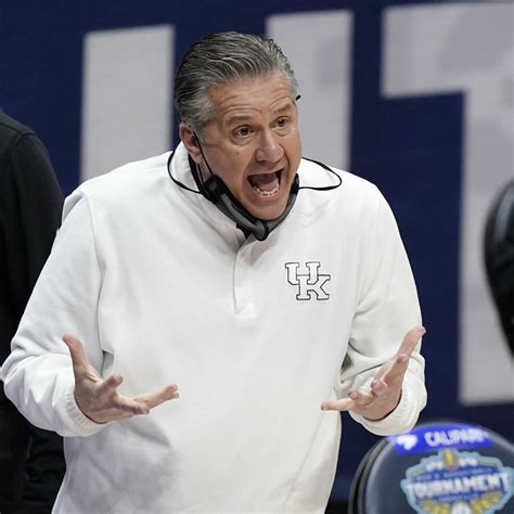 John Calipari 'Disappointed' Kentucky Failed to Qualify for 2021 NCAA Tournament | News, Scores ...