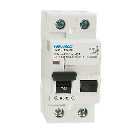 Interruptor Diferencial RV31 2P 40A 30mA Clase AC Rehabilitaweb