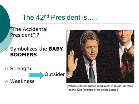 The Next Generation The Presidencies Of Bill Clinton And George W