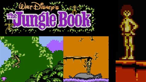 The Jungle Book Nes Video Game Version Full Game Completion Session