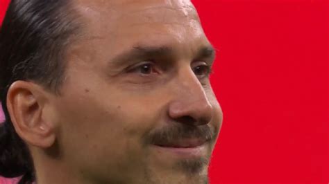 Ibrahimovic In Lacrime Saluta Il Popolo Di San Siro