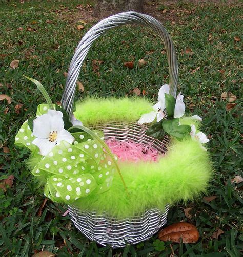 Easter Basket Easter Decoration Easter Celebration Green Basket Designs On Holiday Spring