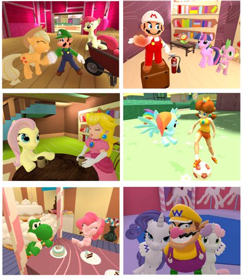 59737 Safe Artist Pika Robo Apple Bloom Applejack Fluttershy