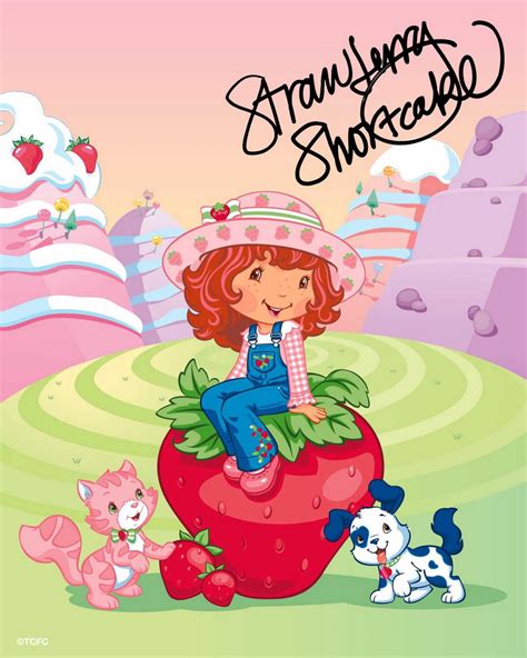 Strawberry Shortcake Wallpaper - WallpaperSafari