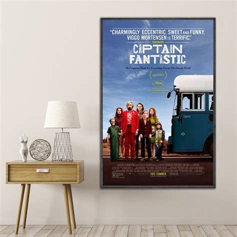 Captain Fantastic poster canvas movie poster unframe - Etsy 日本