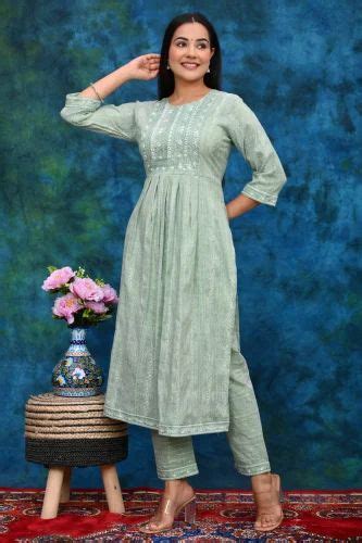 Cotton Nyra Cut Kurtis At Rs In Jaipur Id