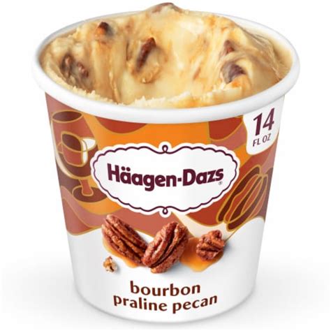 Haagen Dazs Bourbon Praline Pecan Ice Cream 14 Fl Oz Kroger