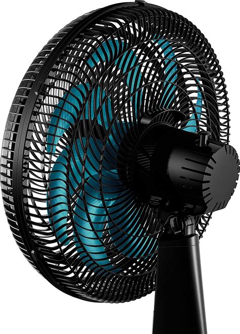 Ventilador De Mesa 30cm Mondial VSP 30 AP Super Power Preto Azul 127V