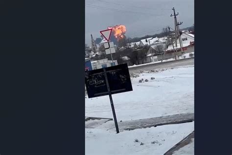 Srušio se ruski vojni avion koji je prevozio ukrajinske ratne