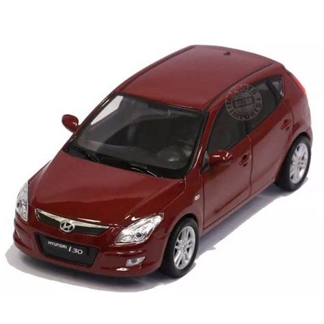 Hyundai I30 Welly 1 24 Bordo