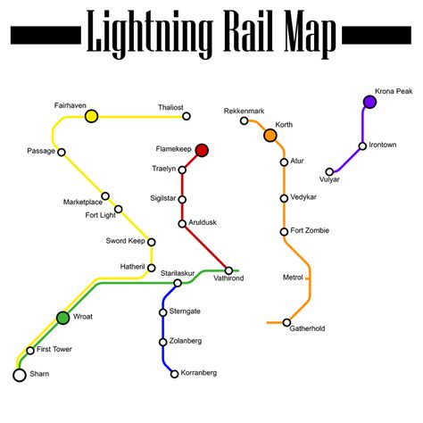 Lightning Rail Map Hot Sex Picture