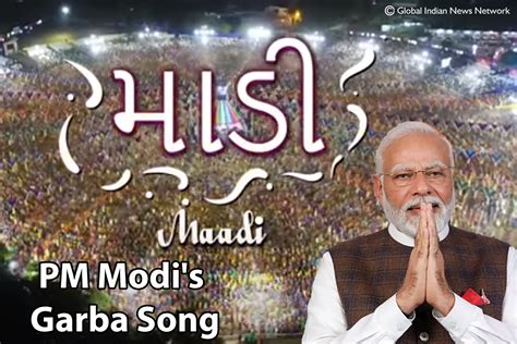 Pm Modi S Garba Song Pre Navratri Release