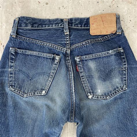 Vintage 1960s Levis Big E 503BXX Selvedge Denim Jean Gem