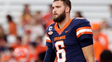 Amid Chaotic Transfer Portal Garrett Shrader Stays Loyal To Syracuse