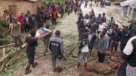 Lebih Dari 300 Orang Tewas Akibat Longsor Di Papua Nugini KonvoI