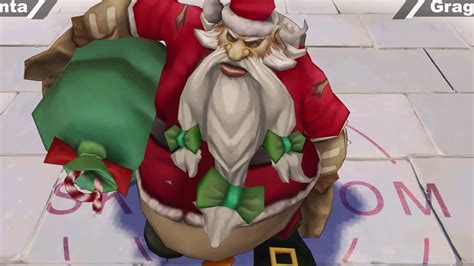 Santa Gragas Detailed Skin Spotlight League Of Legends Youtube