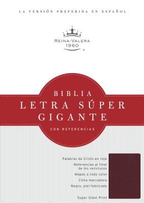 Biblia Letra Super Gigante Con Referencias Rvr By B H Espaol