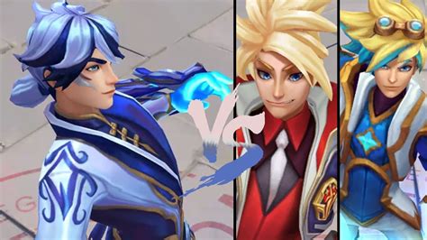 Porcelain Protector Ezreal VS Battle Academia Star Guardian Ezreal