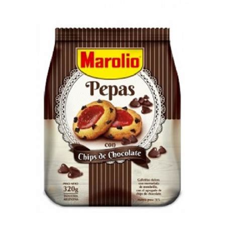 Galletas Marolio Pepas C Chips X Gr Distribuidora La Flia