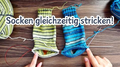 Socken Auf Einer Nadel Stricken Tutorial Socken Mit K Ppchenferse