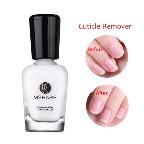 MSHARE Nails Cuticle Softener Remover Nail Treatment In Nail Gel From