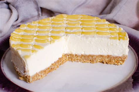 Lemon Curd Cheesecake A Quick And Easy No Bake Dessert