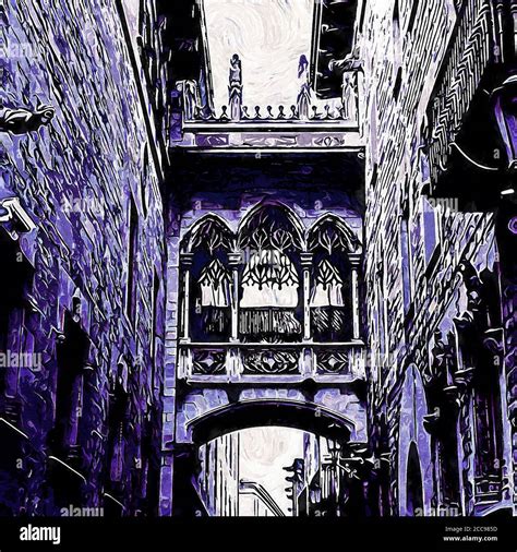 Barcelona, Gothic Quarter Stock Photo - Alamy