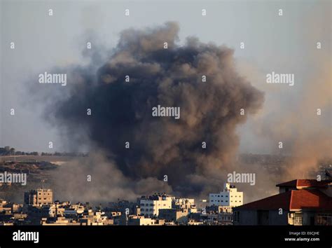 Gaza Stadt Gazastreifen Palästinensische Gebiete 20 August 2014