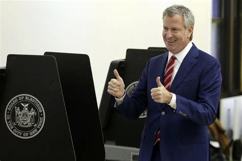 Democratic New York City Mayor Bill De Blasio Wins 2nd Term AP News